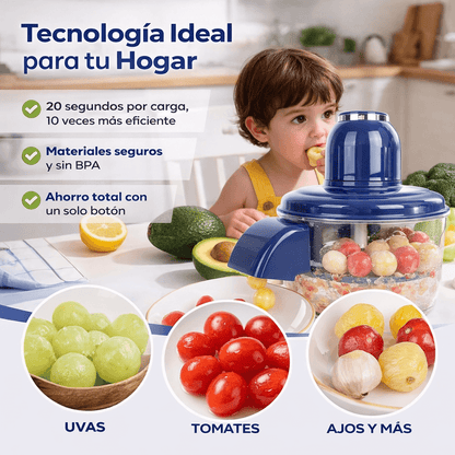 EasyPeel™ – Pelador Inteligente de Cocina con Batería Recargable
